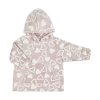 HD114-G: Grey Hearts Coral Hoodie (6m-3y)